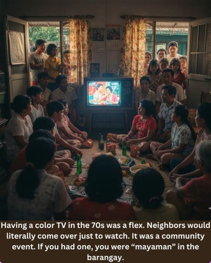 Was there color TV in the 70s?