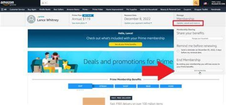 What's included with Amazon Prime membership?