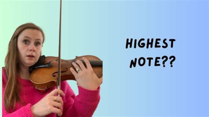 What's the highest note a human can hit?