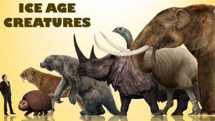 What animals are in Ice Age?