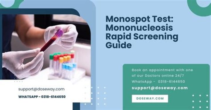 What antibody does the Monospot test detect?