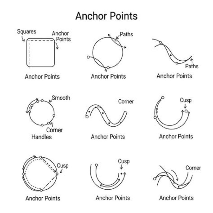 What are anchor points?