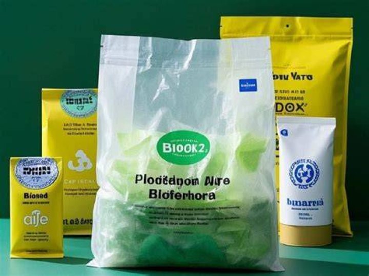 What are biodegradable bags made of?