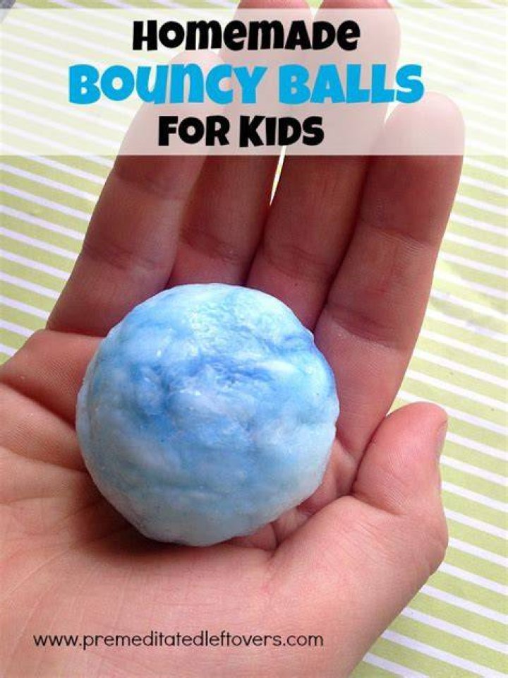 What are bouncy balls made of?