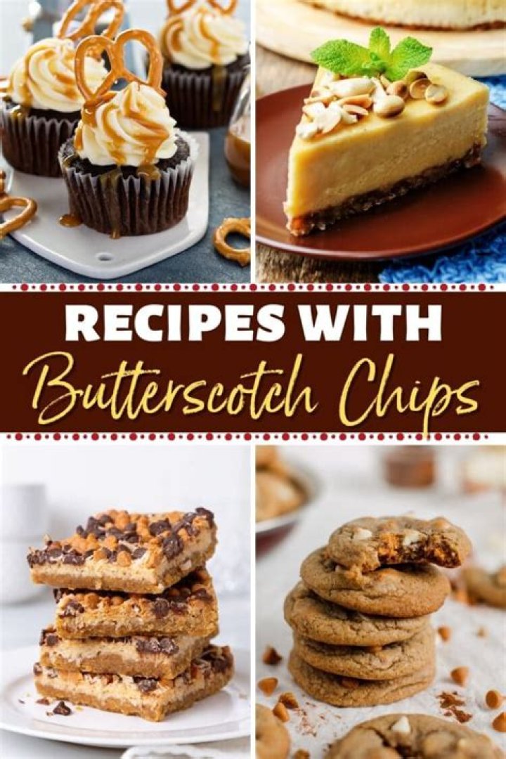What are butterscotch chips made of?