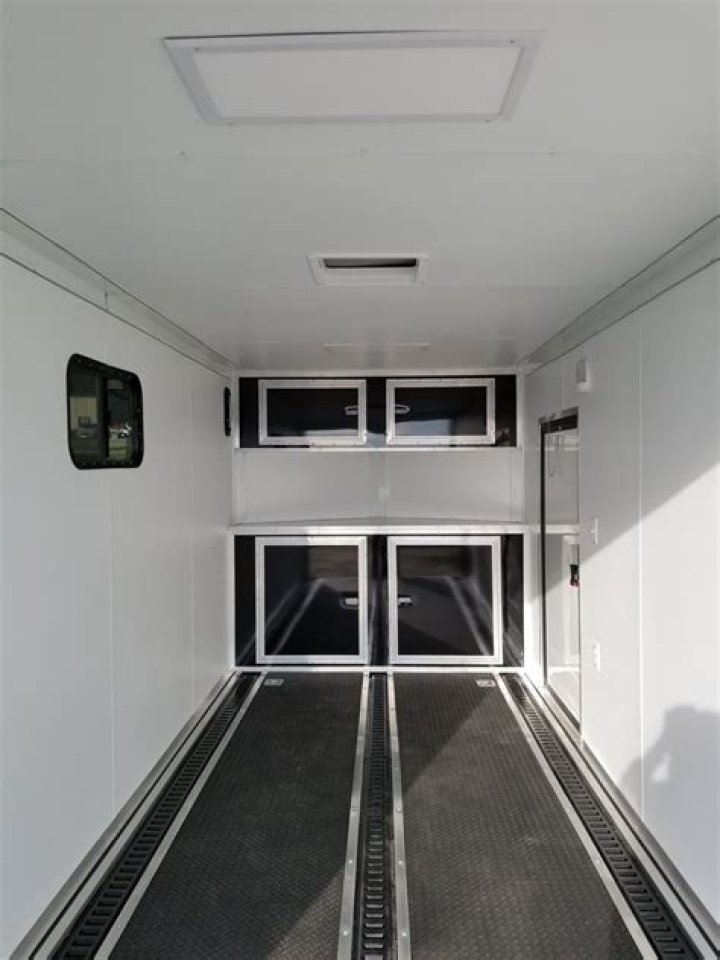 What are enclosed trailer walls made of?