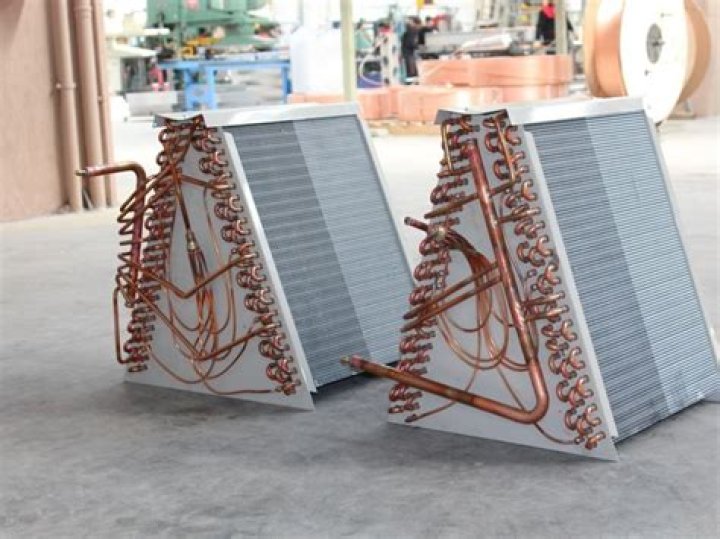 What are evaporator coils made of?