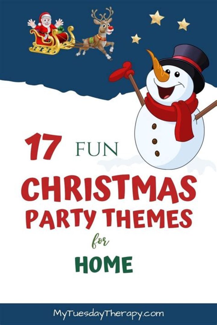 What are good Christmas party themes?