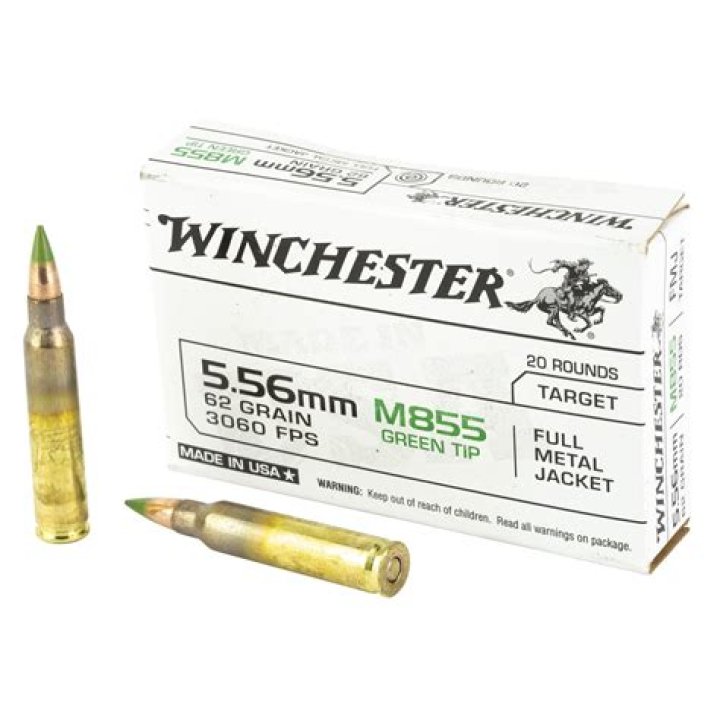 What are green tip 5.56 bullets?