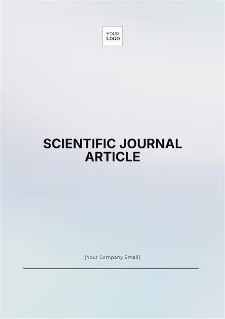 What are some reputable scientific journals?
