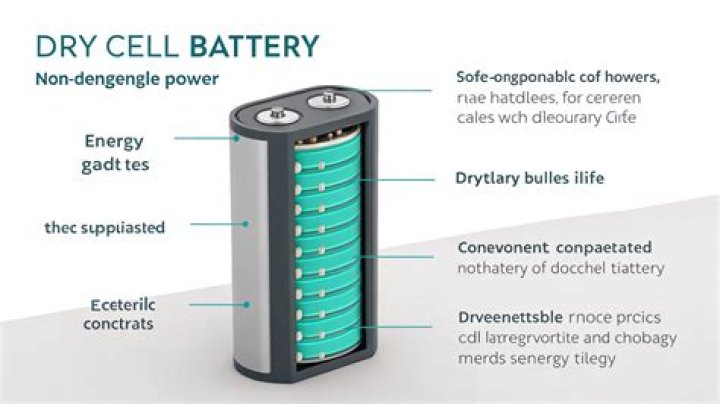 What are the advantages of a dry cell battery?