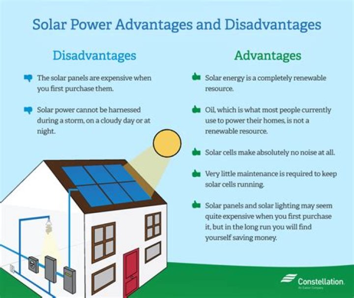 What are the advantages of using solar cells?