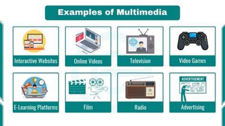 What are the categories of multimedia?