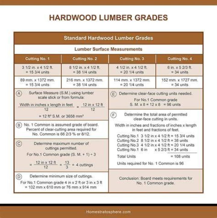 What are the different grades of treated lumber?