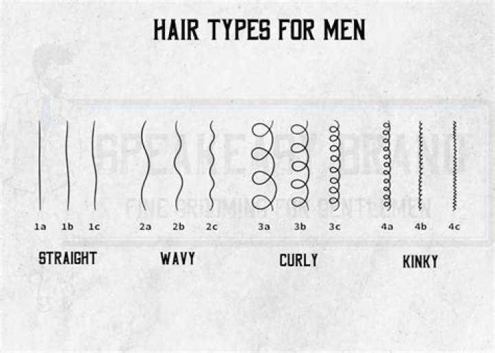 What are the different types of hair for men?