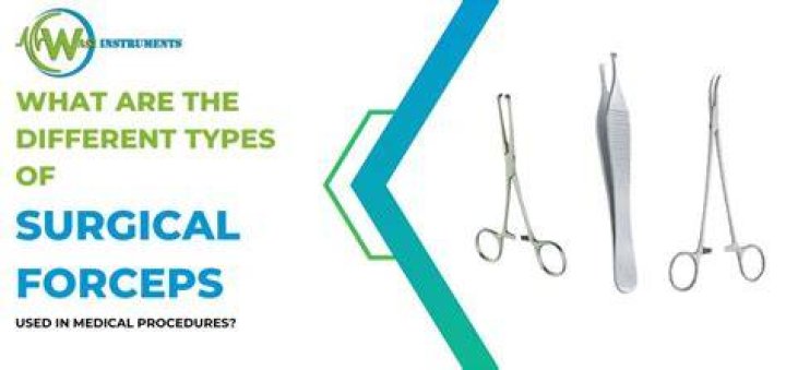 What are the different types of surgical forceps?