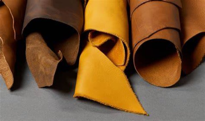What are the five types of leather?