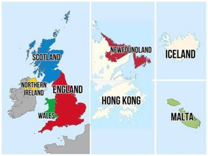 What are the four constituent countries of the United Kingdom?