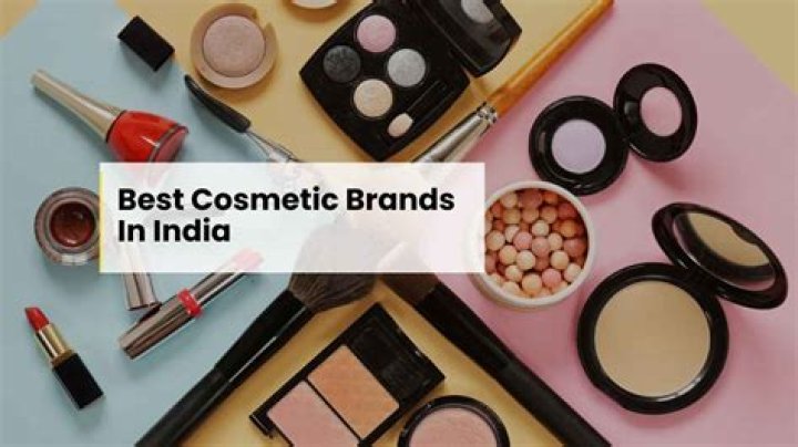 What are the Indian cosmetic brands?