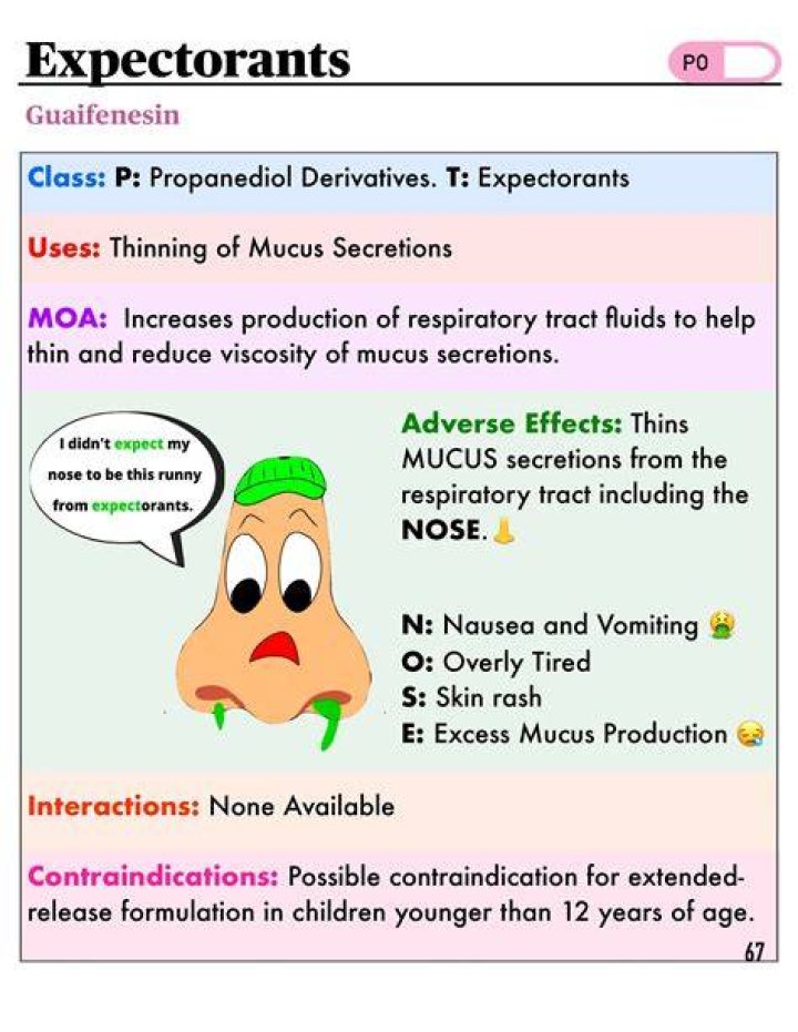 What are the side effects of guaifenesin?