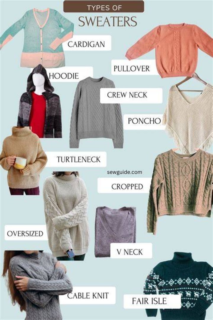 What are the sweaters without sleeves called?