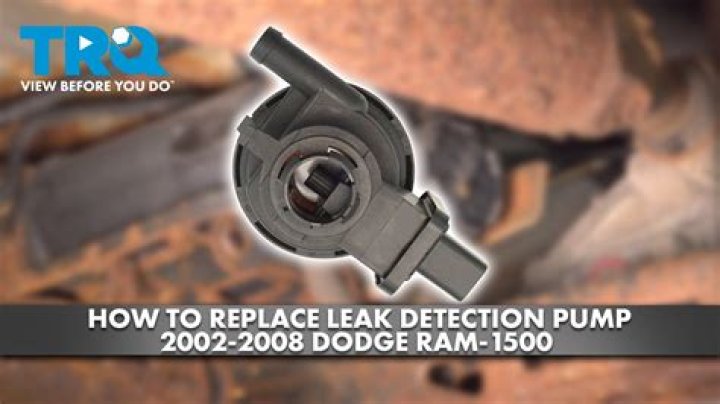 What are the symptoms of a bad leak detection pump?