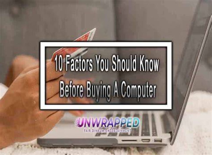 What are the things you need to know before buying a computer software?