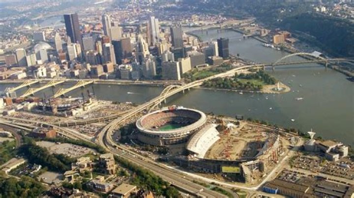 What are the three rivers that converge in Pittsburgh?