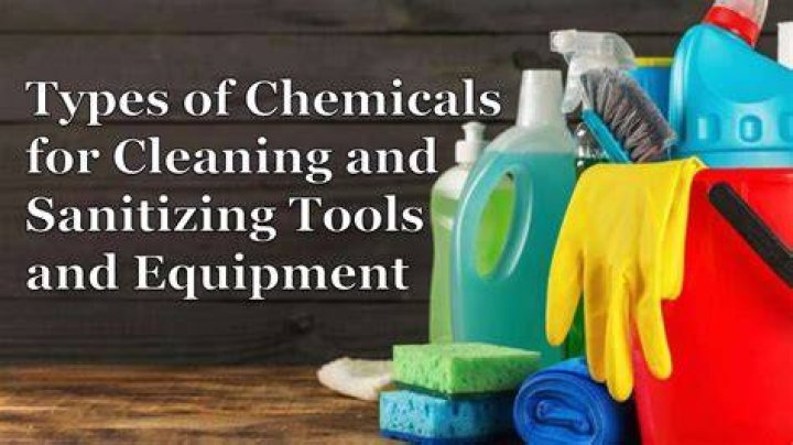 What are the tools equipment and paraphernalia for cleaning washing and ironing?