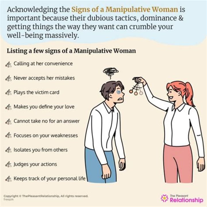 What are the traits of a manipulative person?