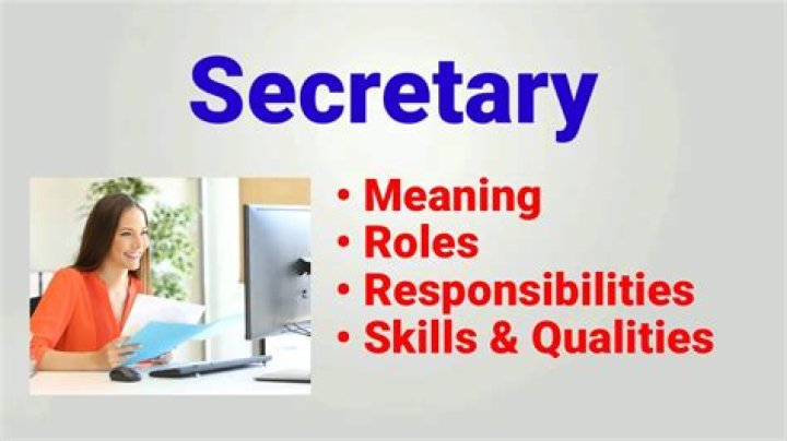 What are the types of secretary?