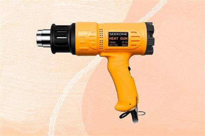 What can a heat gun be used for?