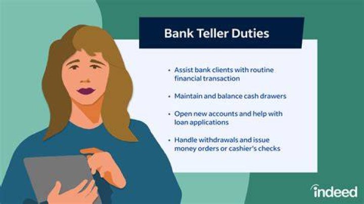 What can you do after being a bank teller?