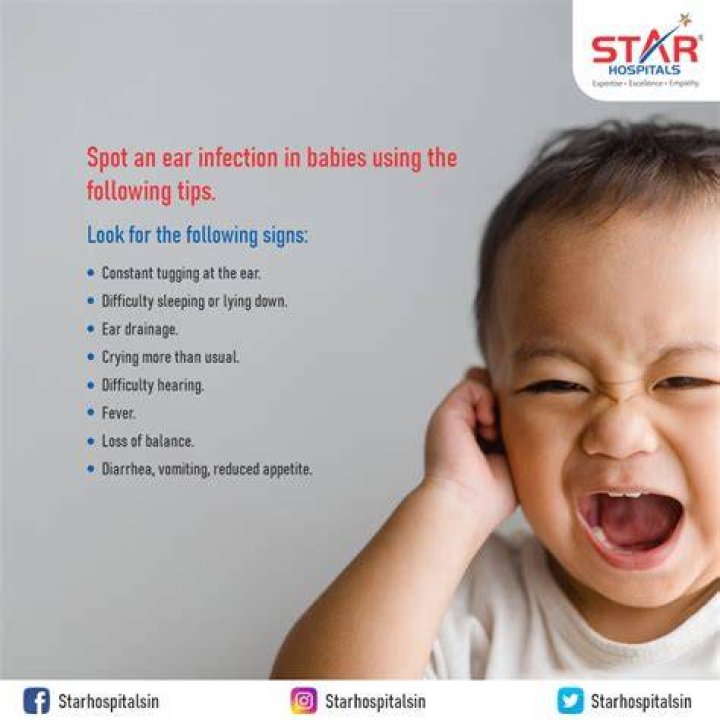 What can you do for a baby with an ear infection?