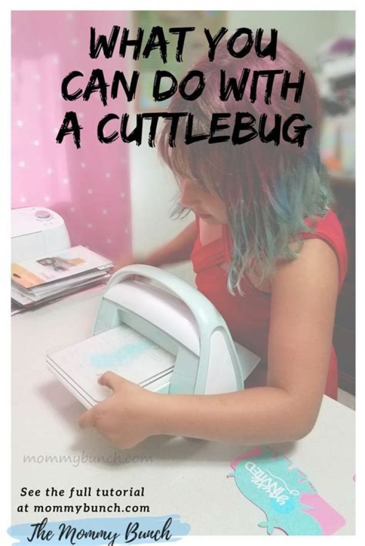 What can you do with Cricut cuttlebug?