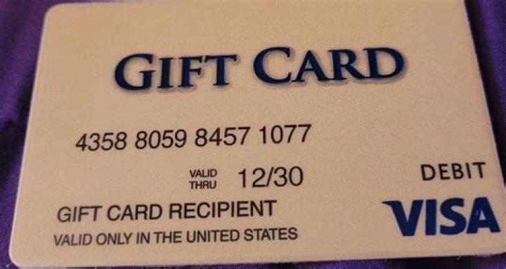 What can you do with empty gift cards?