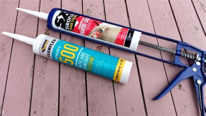 What can you use instead of caulk?