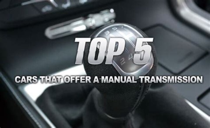What cars still offer manual transmission?