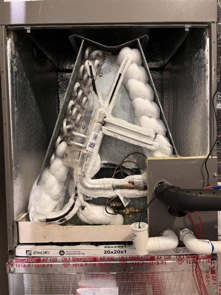 What causes a TV to freeze up?
