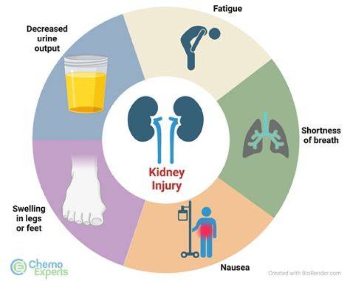 What causes reduced kidney function?