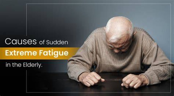 What causes tiredness in old age?