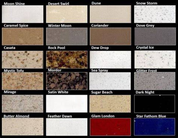 What colors do quartz countertops come in?