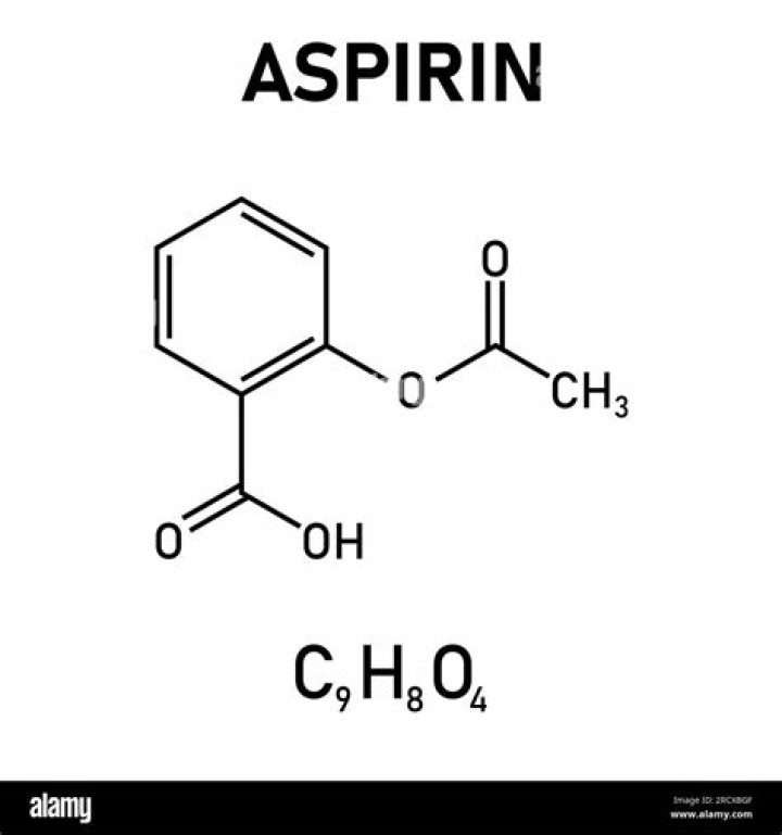 What compounds are in aspirin?