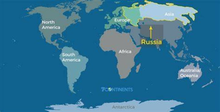 What continent is Russia?