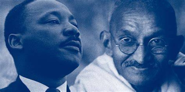 What did Gandhi and Martin Luther King Jr have in common?