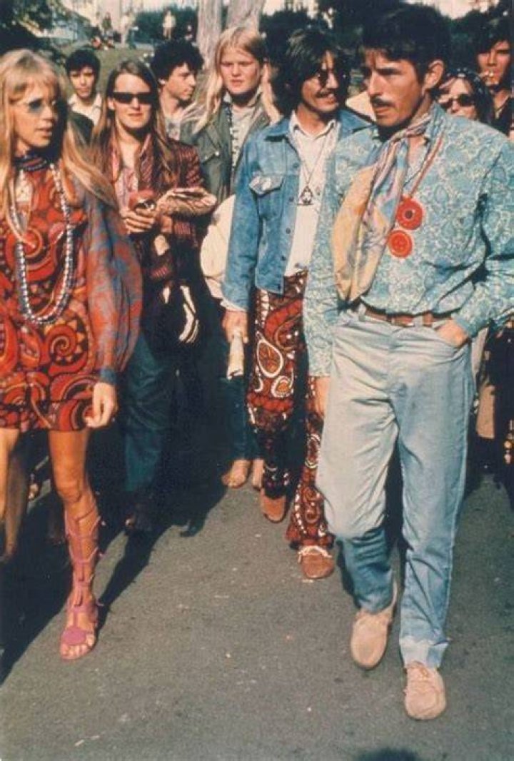 What did hippies wear in 1969?