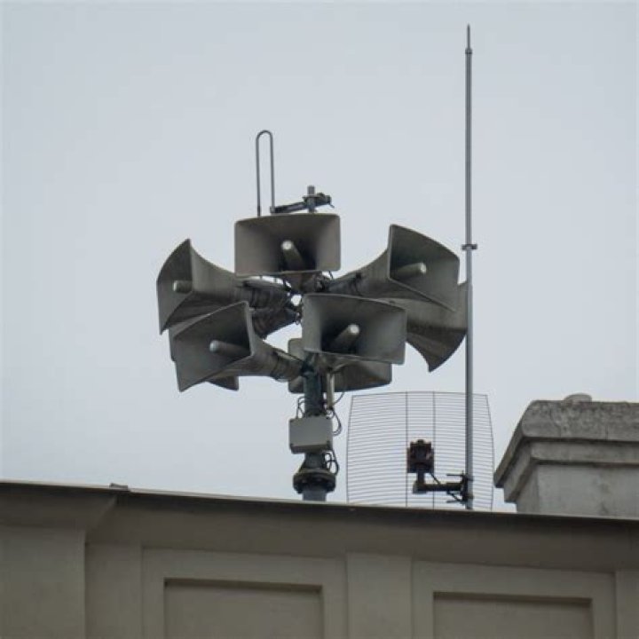 What do air raid sirens mean?