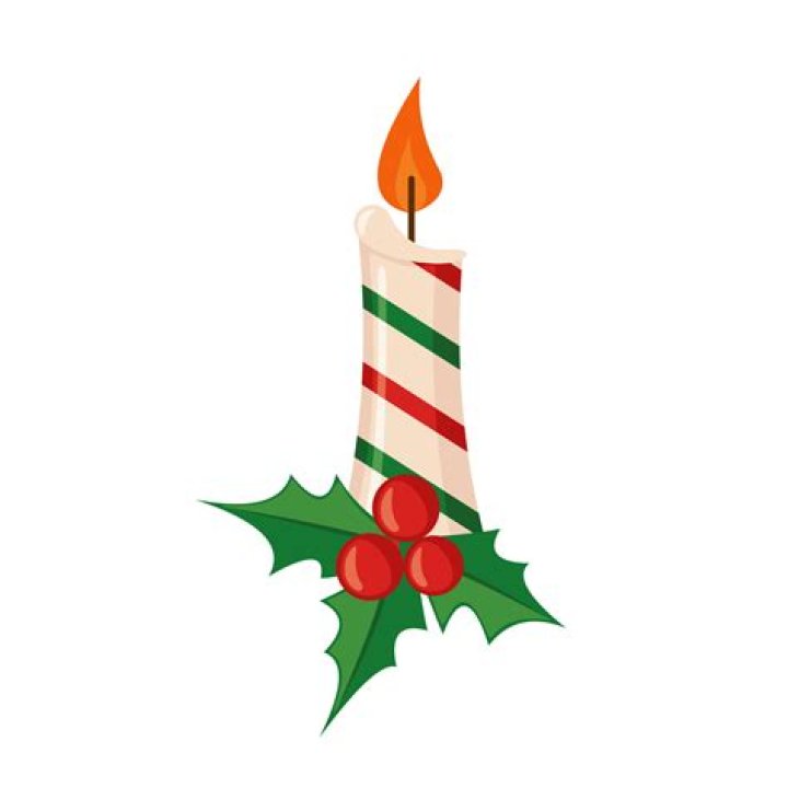 What do Christmas candles symbolize?