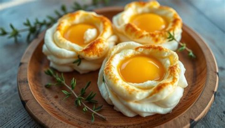 What do cloud eggs taste like?