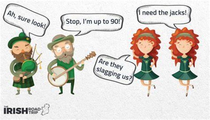 What do the Irish say when they drink?